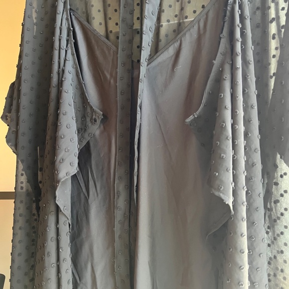 Vetta The Convertible Wrap Dot Dress Black Size M - Picture 11 of 16